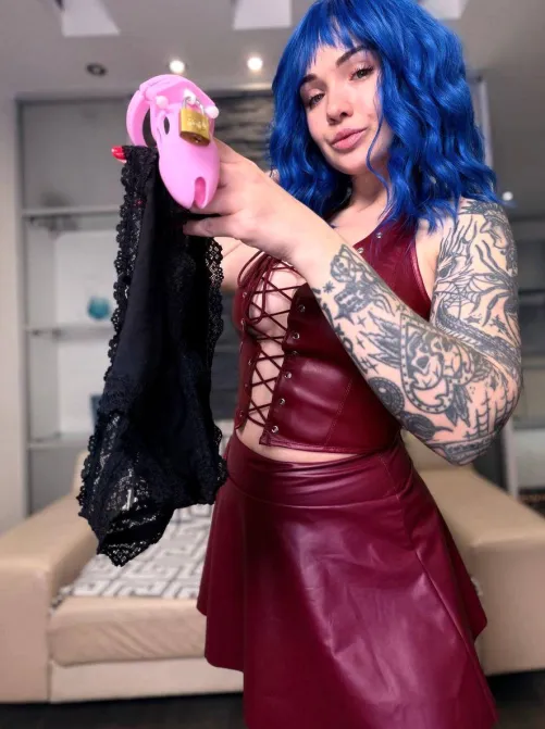 From now on, you will only wear women’s underwear.