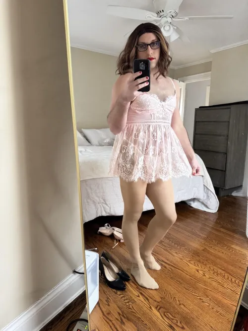 Giving lingerie another try