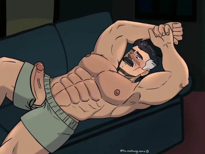 Hard to sleep with a hard on (OC)