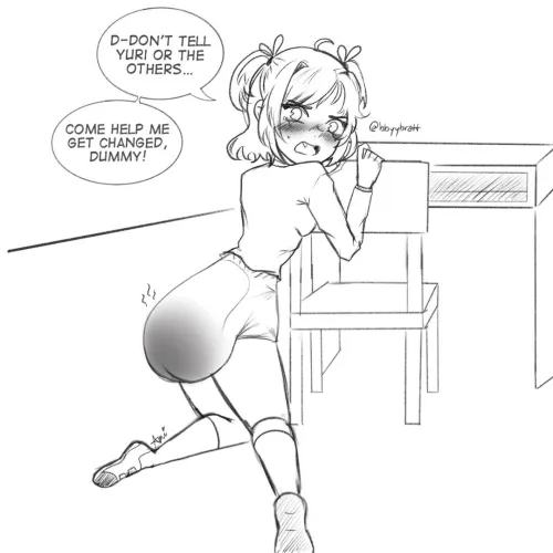 help Natsuki change? (art by bbyybratt)