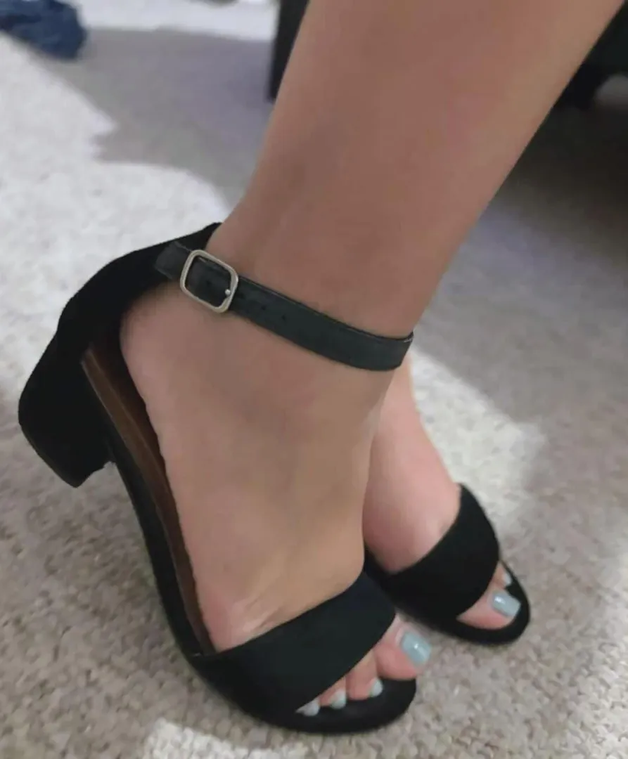 How badly would you stare If you saw me wearing these open heels in public?