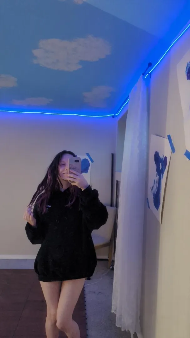 i love wearing a big cozy hoodie 