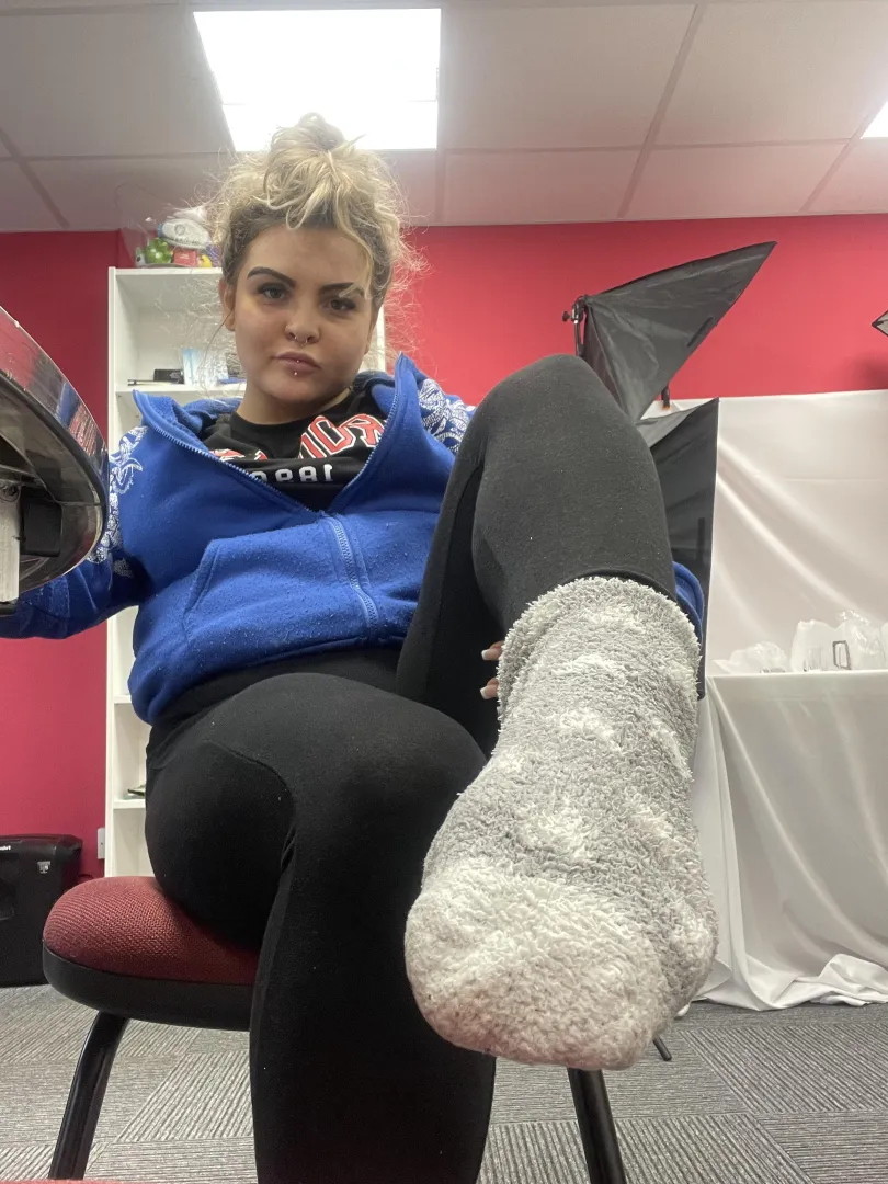 I will never not wear fluffy socks 