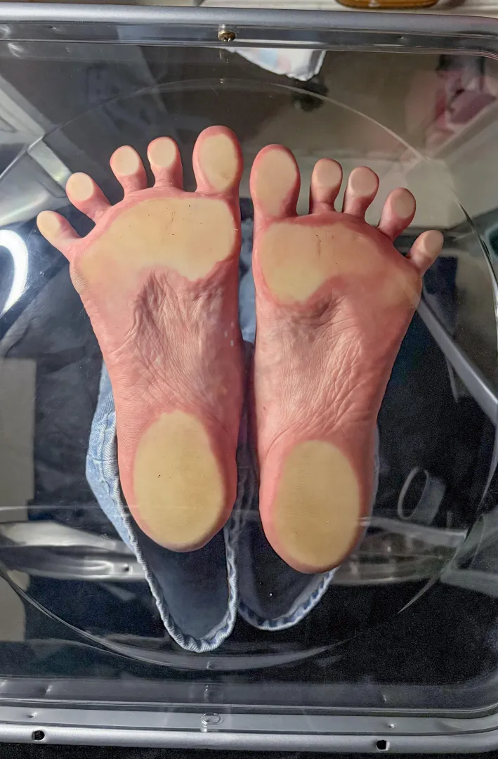 Imagine that on your face