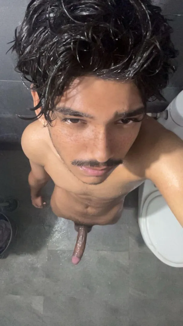 Late shower boner