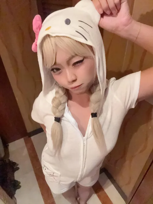 Love how cute I look in this new onesie addition