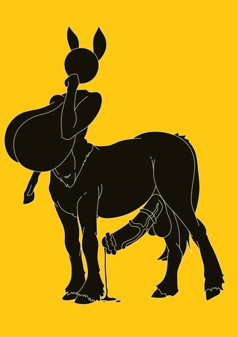 My art was inspired by the style of warning signs