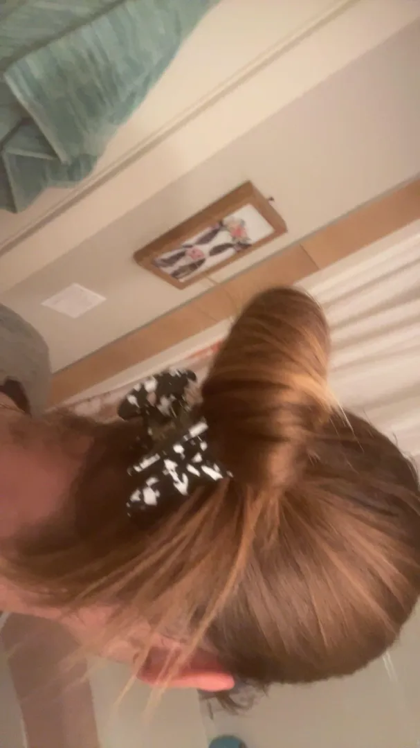 My claw clip bun would probably look better with a cumshot from you