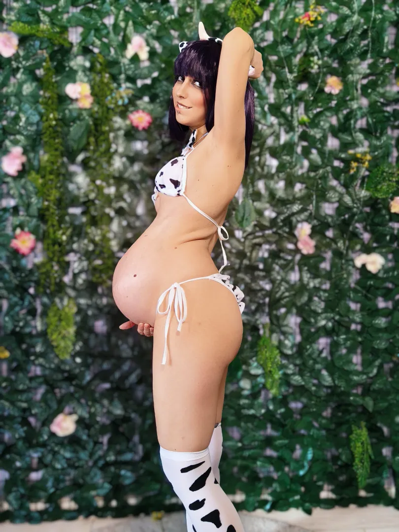 Preggo cow is what you need