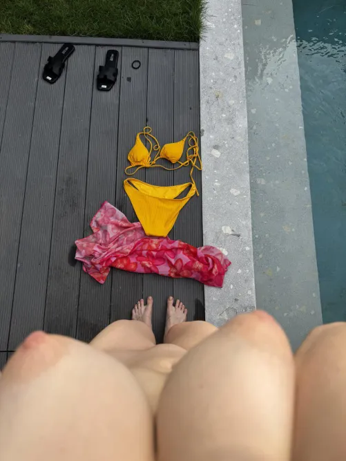 Rode him until we finished the bottle of wine sitting next