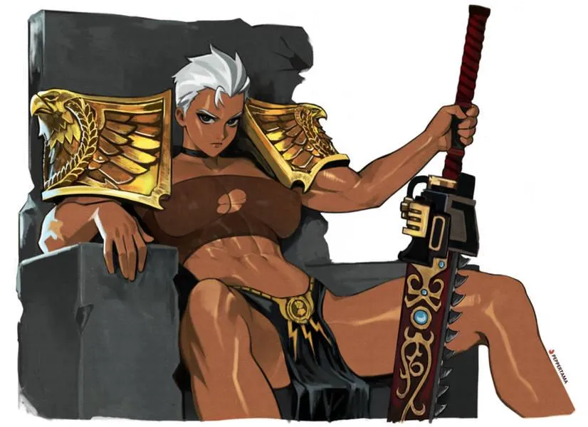 Rogal Dorn by peppertama