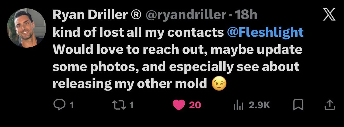 Ryan Driller posted this very interesting