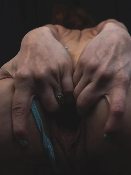 Someone should explore my black hole pussy