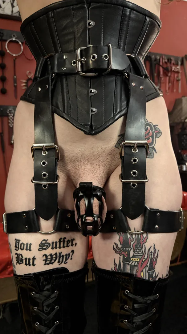 Strict chastity enforcement