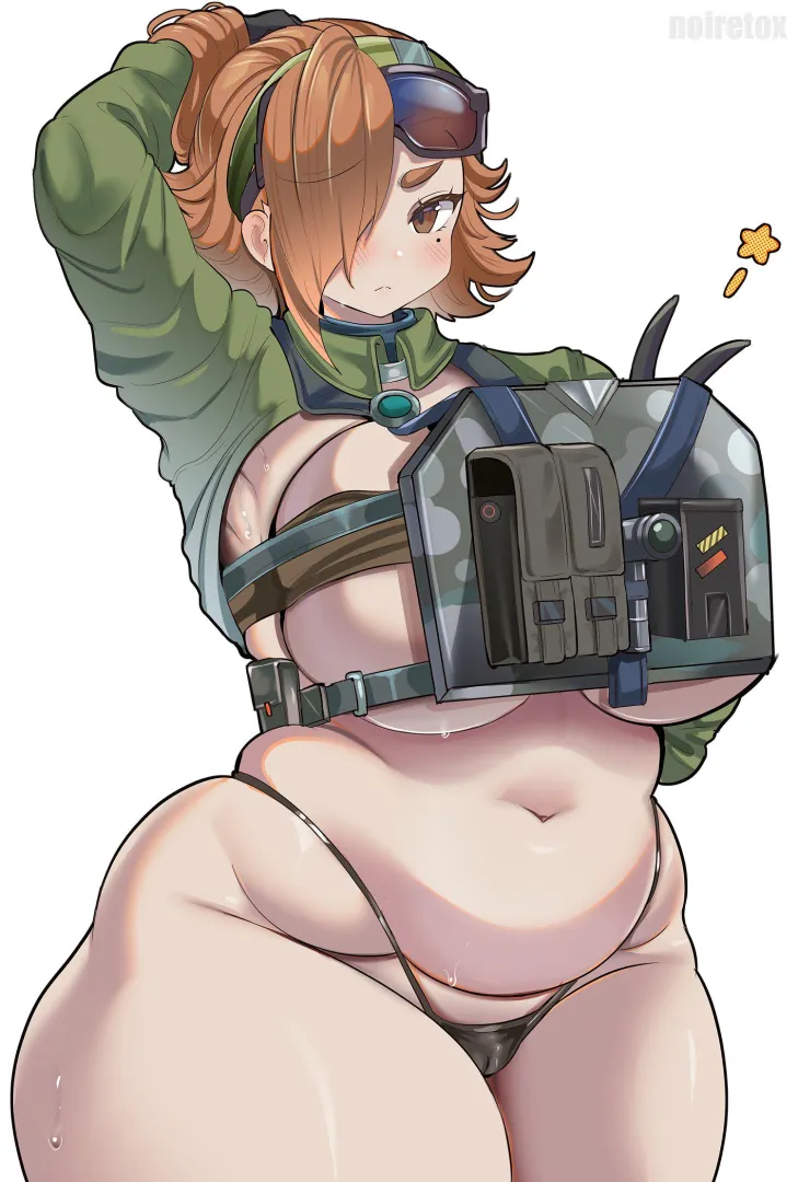 The kind of girl you go to war for, and with (Noiretox)