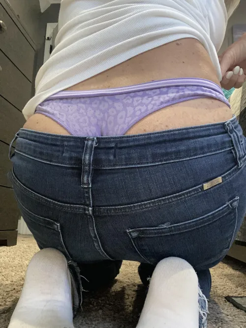 The right amount showing