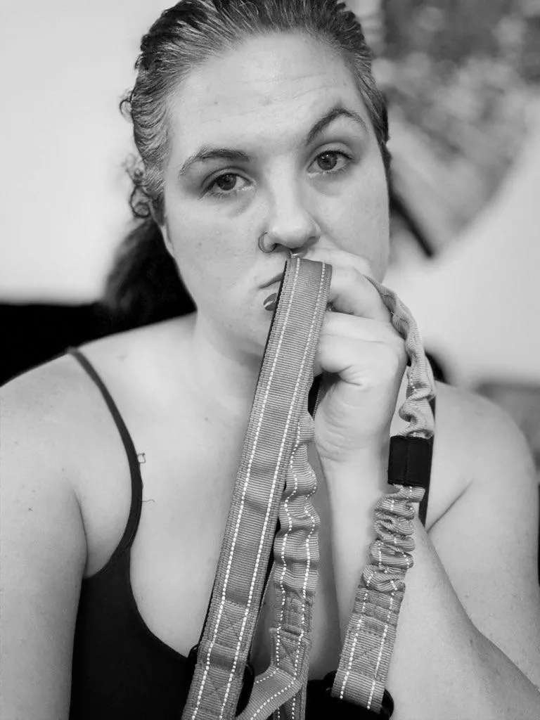 This gothic goddess has just the thing. Structure, discipline, training. Now beg for the leash…