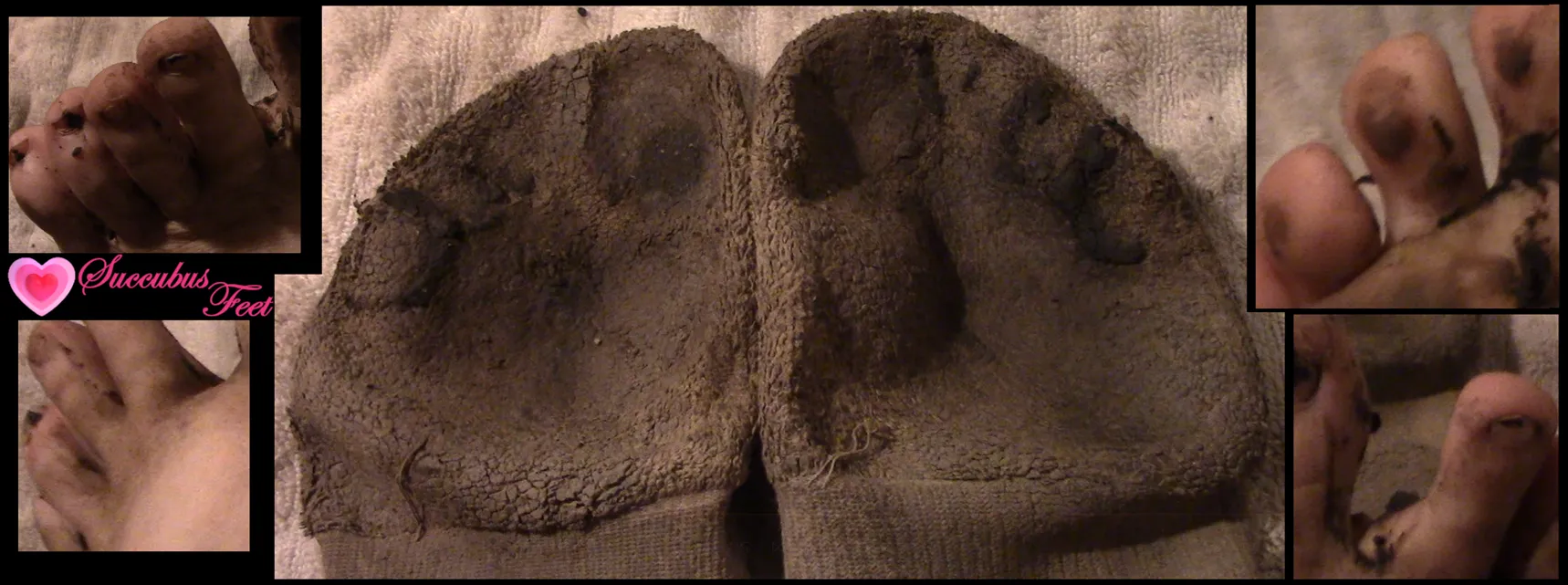 Toe scum impressions / Inside out.