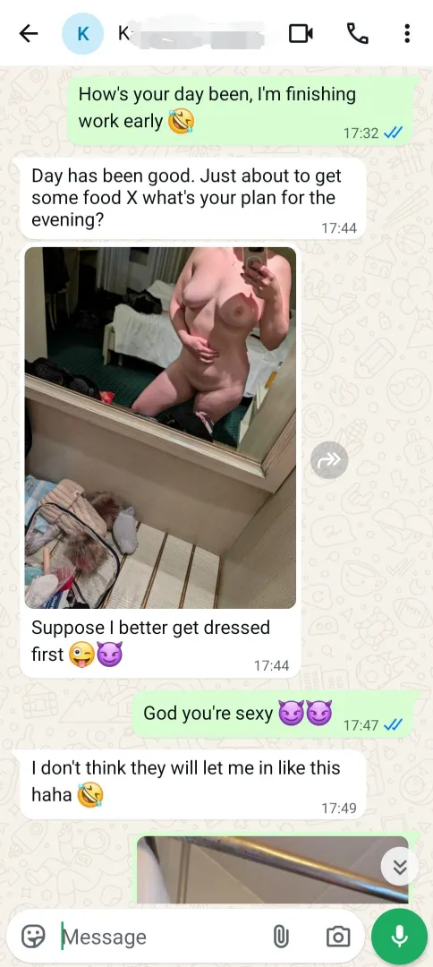 u/hotwifeuk69 On holiday with her husband, but still thinking of me