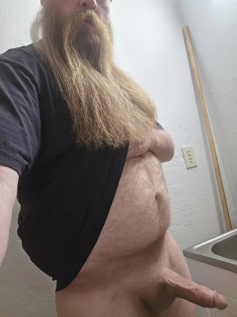 Want to bend over the bathroom sink for me?