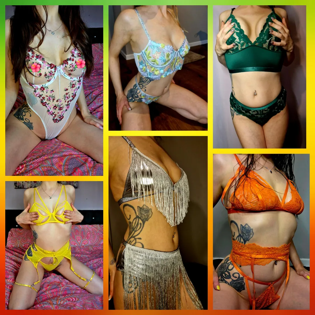 Where's all the lingerie loving boys  i wanna get a set soaked in Scottish cream for you [selling][rev or pp]