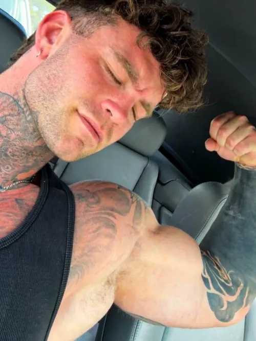 You have my permission to bury your face in my armpits.