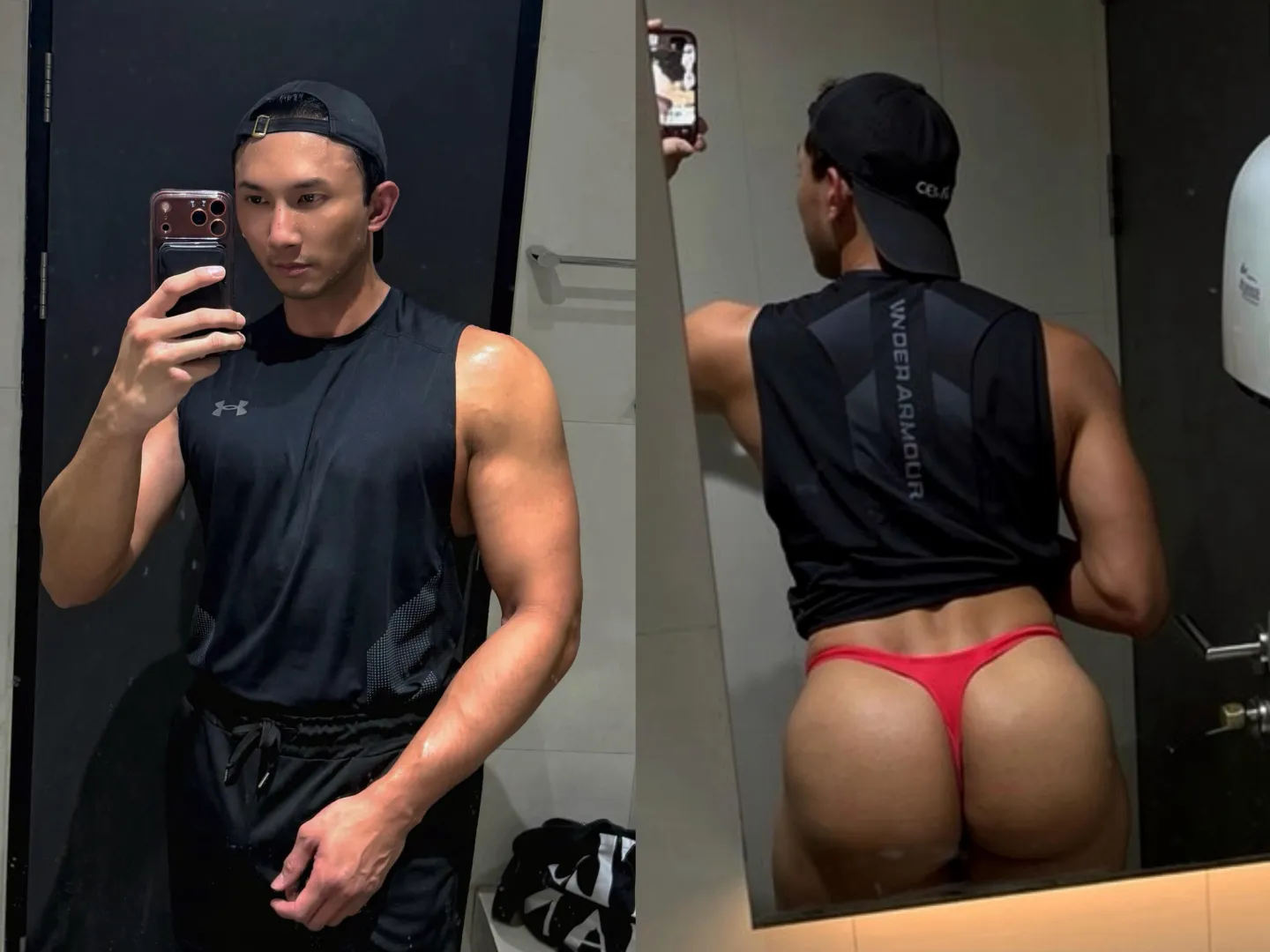 You never know what I’m wearing at the gym next to you ;)