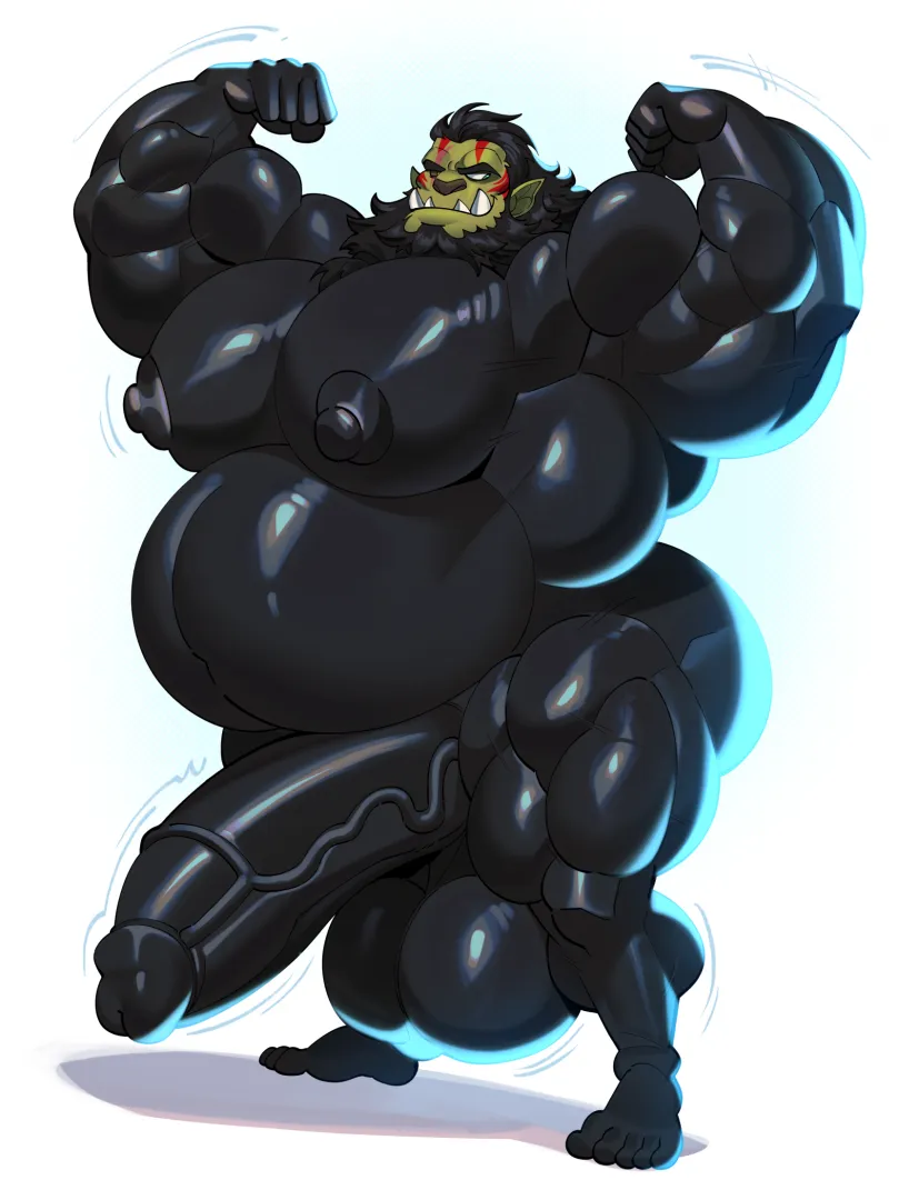 [22][M4M] I’m looking to submit to a colossal, overly masculine latex orc. Anyone interested?