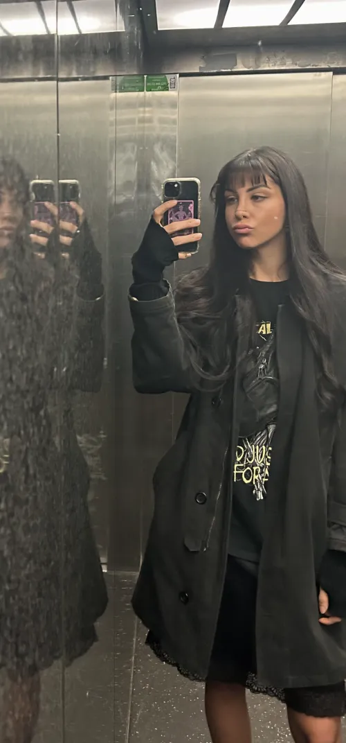 all black coz why not