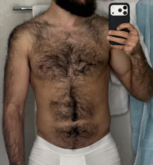 As hairy as the artwork I create