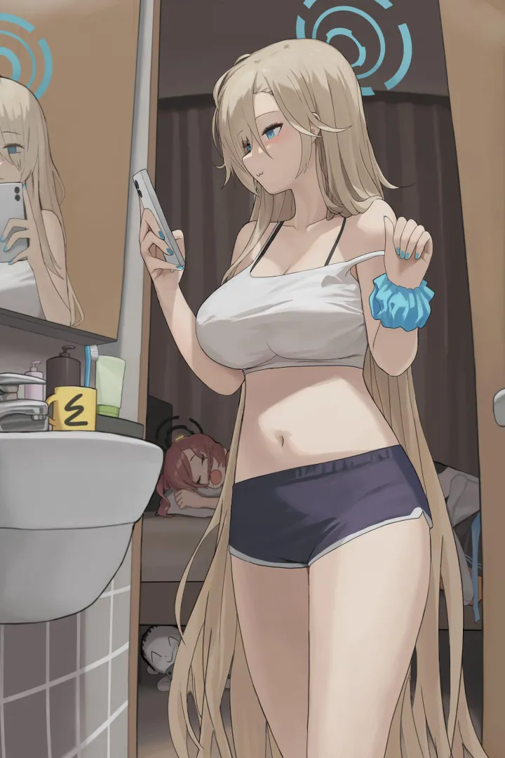 Asuna, Neru (Blue Archive) [dolri]