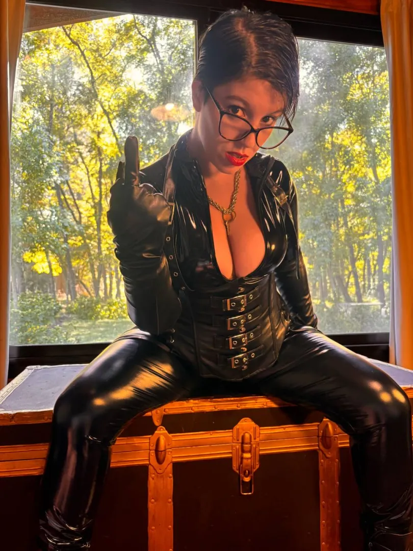 Attitude sharper than any outfit.