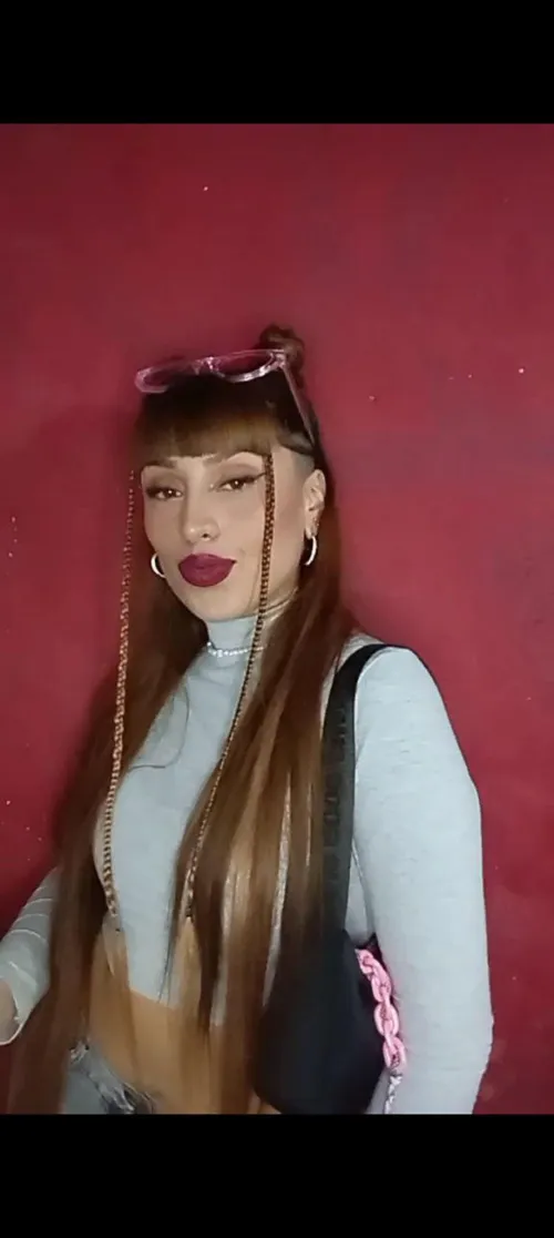 beautiful cherry-colored lips