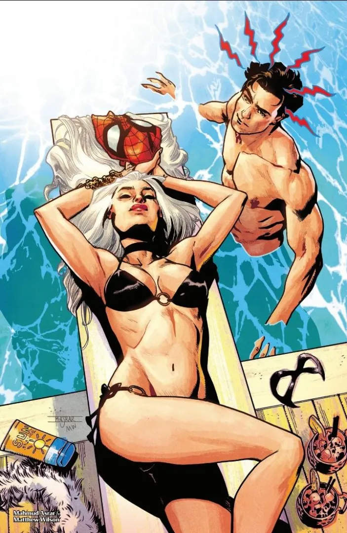 Black Cat in a bikini [Marvel Swimsuit Special: Friends, Foes & Rivals]