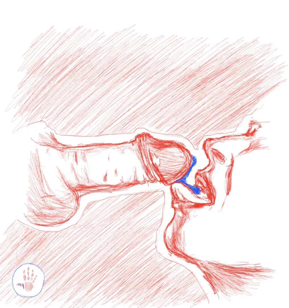 Desire in Red and Blue by AManWithNoWounds