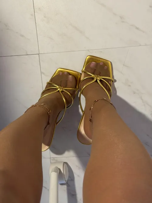 French tip in nylons are always so sexy