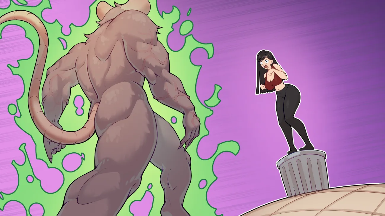 Gagged Love: My Milf Neighbor - We're making an NSFW game about a milf and bondage yes but LOOK at the MASTERPIECE our artist just bestowed upon us