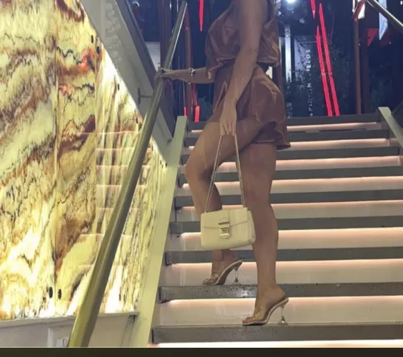 Heels, Legs, Bum, Boobs. What more could a simp want?