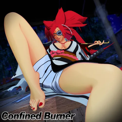 Hot springs (confined burner)