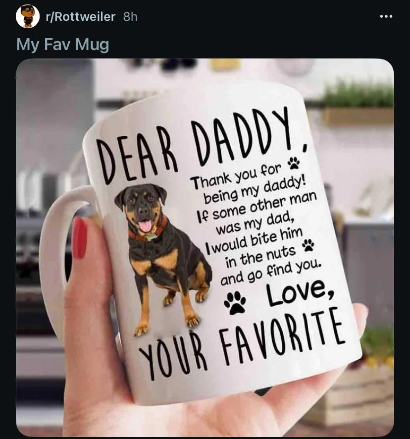 I found the perfect mug...