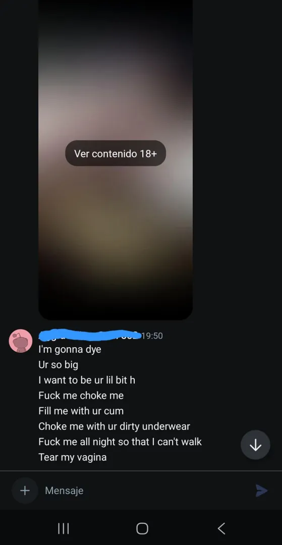 I guess she likes it rough