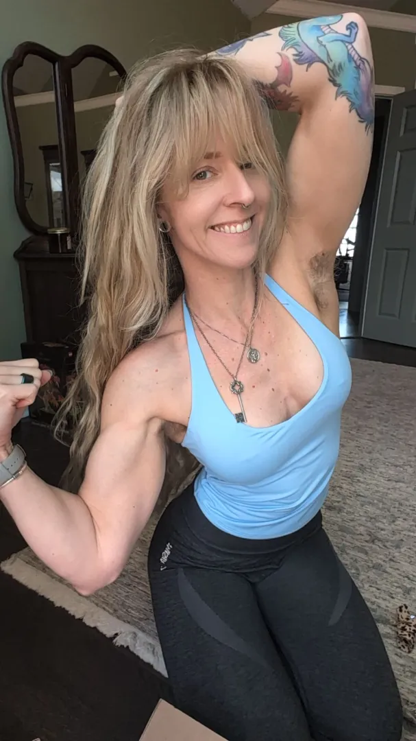 I love it when guys do a double take in the gym