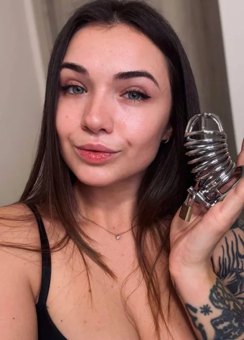 If I kept you locked in chastity for 30 days and then slapped your balls once, do you think you’d cum instantly?