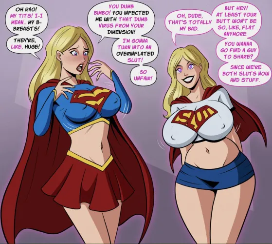 Inter-dimensional bimbo virus. [Artist: Polmanning]