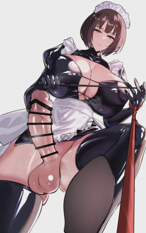 It didn't matter what he wanted now. He was no longer the master. The maid before him had taken that title, along with his wife, mistress, and two daughters, claiming she has more nobility and would treat their pussies right, at least giving all 4 of th