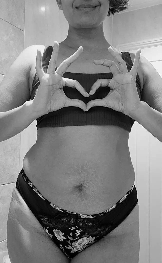 It's not a perfect heart, but it's mine 