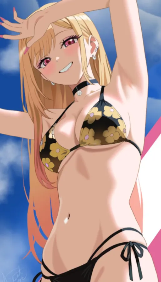 Marin's feeling so much heat [My Dress-up Darling]