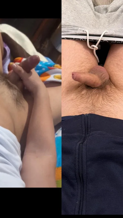 My bf and me . This is why I’m vers but always be a sub for him