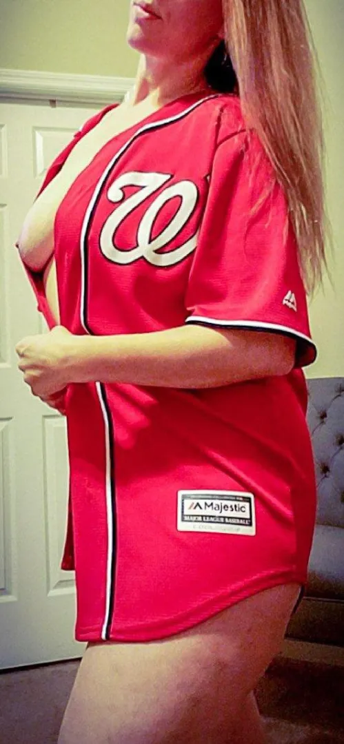 Open jersey for opening day yesterday