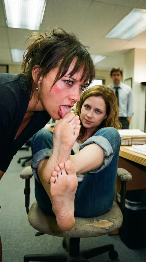 Pam Having some Fun with Karen